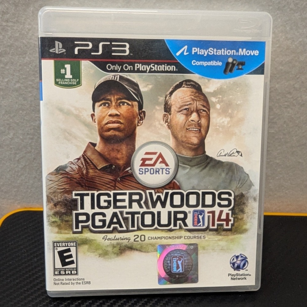 EA Sports Tiger Woods PGA Tour 14 PS3 PlayStation 3 Move Compatible Excellent